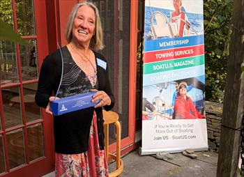Karen Prioleau named BoatUS/NWSA Leadership Award