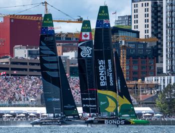 SailGP: Black Foils 5th in Canada