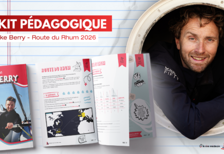 Route du Rhum. Luke Berry lance un kit pédagogique à destination des écoles